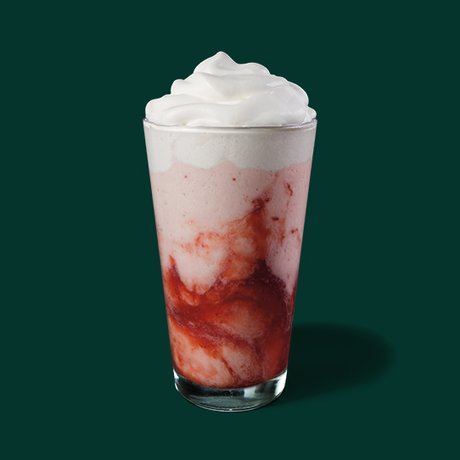 Strawberries and Cream Frappuccino