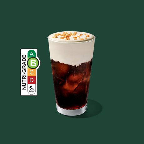 Roasted Macadamia Cold Foam Iced Americano