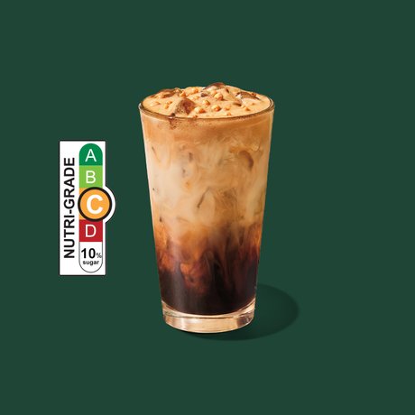 Roasted Macadamia Oatmilk Iced Shaken Latte