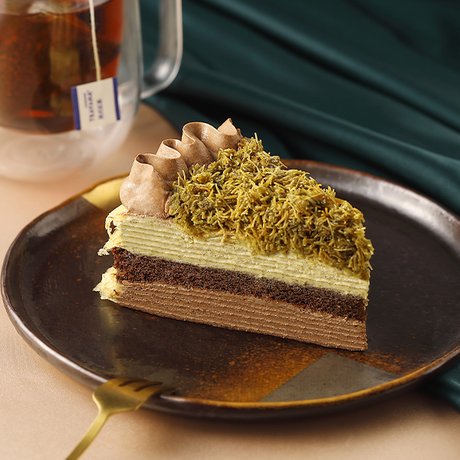 Dubai Chocolate Mille Crepe