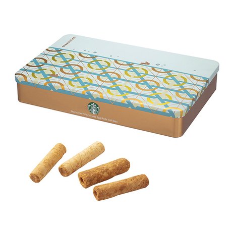 Starbucks Pork Floss Egg Rolls Gift Box