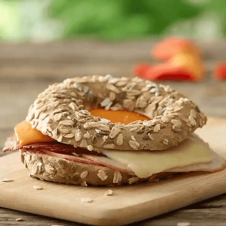 Smoked Turkey and Beef Ham Sandwich