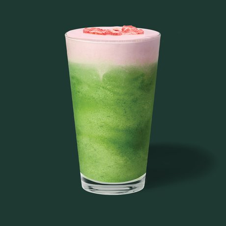Strawberry Matcha Cloud Frappuccino