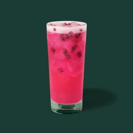 Mango Dragonfruit Starbucks Refresha Drink