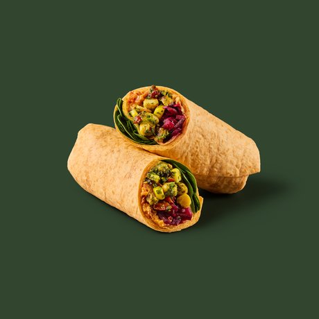 Charred Chickpea and Chimichurri Wrap