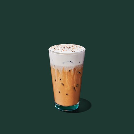 Iced Pecan Crunch Latte